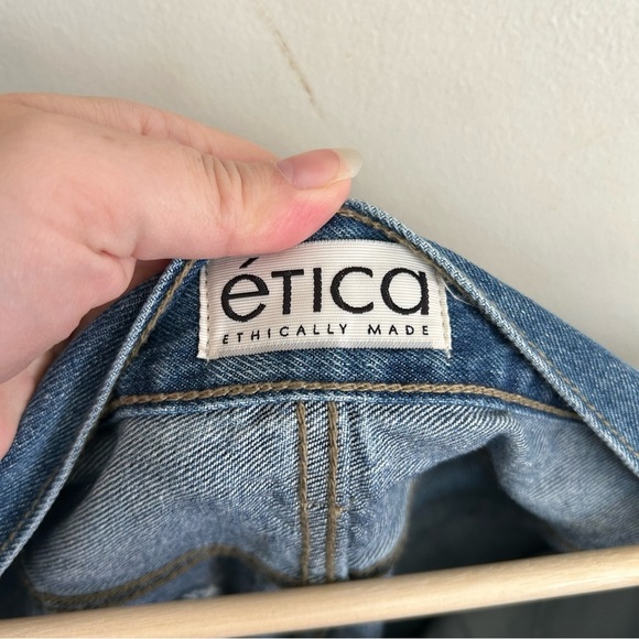 Etica Haven Rexlaxed Denim Shorts - Picture 6 of 6